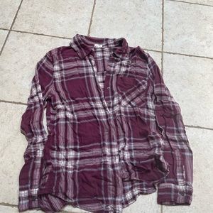 Women’s Maroon Flannel